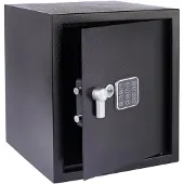 Yale Caja fuerte de escritorio YSV/390/DB2, 40 litros, acero, color