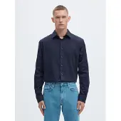 Selected Camisa azul noche