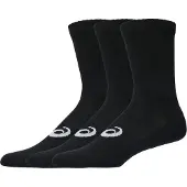 Asics - Crew Sock - Calcetines multifuncionales size 43-46, negro