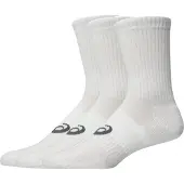 Asics unisex. 3033C298 Pack 3 Calcetines Crew blanco (L), Homewear, Deportivo, Algodón, outlet 2026.