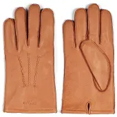 Howard London Guantes con dedos 'William' camelo