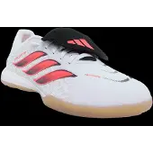 Adidas adidasBota de fútbol Indoor Predator Pro con lengüeta plegable 46 Cloud White / Solar Turbo / Core Black Unisex