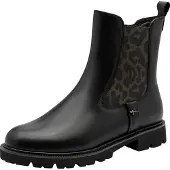 Tamaris Botines oliva / negro