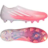 Adidas adidasBota de fútbol sin cordones F50 SPARKFUSION ELITE césped natural seco / césped artificial 38 Solar Turbo / Cloud White / Distilled Pink Mujer