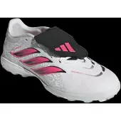 Adidas adidasBota de fútbol Predator Pro con lengüeta plegable para moqueta 40 Cloud White / Solar Turbo / Core Black Unisex