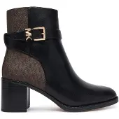 Michael Kors para mujer. 40T6RCME6L Botines de Piel con tacón Rachel negro (40), 3 a 5cm, Cremallera, Casual, Clásico, outlet 2