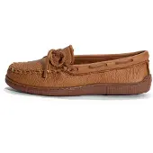 Minnetonka Mocasines 'Moosehide Classic' cognac