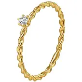 Dear Me Anillo 'Together Diamond' oro