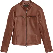 Desigual Chaqueta de entretiempo marrón