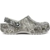 Crocs Zuecos gris moteado