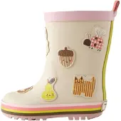 Next Botas de lluvia ecru / marrón / amarillo / rosa