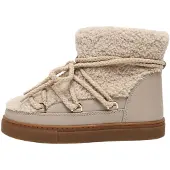 INUIKII Botas de nieve 'CURLY' beige / kitt