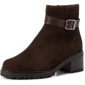Tamaris Botines marrón oscuro