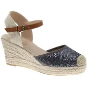 Beppi Sandalias 'Casual Wedge Sandal' grafito