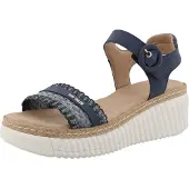 Tom Tailor Sandalias marino / azul ahumado / plata