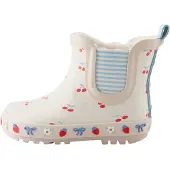 Next Botas de lluvia crema / azul claro / rojo oscuro