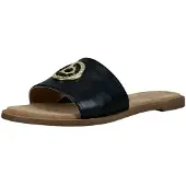 Bugatti Zapatos abiertos oro / negro