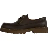 HUGO Zapatos con cordón 'Draven' marrón oscuro
