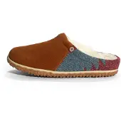 Minnetonka Zapatos abiertos 'Tahoe' genciana / cognac / burdeos