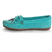 Minnetonka Mocasines 'Moosehide Kilty' turquesa