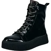 Bugatti Botines con cordones negro