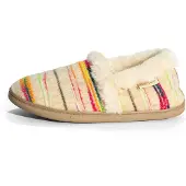 Minnetonka Zapatillas 'Dina' beige / verde / naranja / rosa