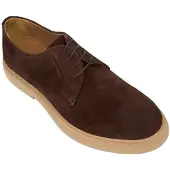 Desa Zapatillas 'Lässige Spitze' marrón oscuro