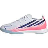 Adidas adidasZapatilla de fútbol F50 Hyperfast League Indoor 30 1/2 Cloud White / Solar Purple / Solar Turbo Niño