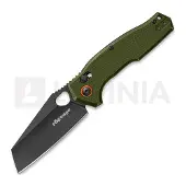 Fox Edge Navaja Crew Reverse Tanto - Blackwash - G10, verde olivo