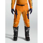 Alpinestars Pantalones Racer Amber 2027 Orange Gold Deep Blue, Talla: 30
