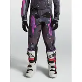Alpinestars Pantalones Fluid Lone Juveniles 2027 Gray Camo Purple, Talla: 28