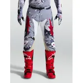 Alpinestars Racer Air Lone para hombre Pantalón de cross Gris/Rojo 32 hombres