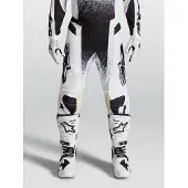 Alpinestars Techstar Swan para hombre Pantalón de cross Blanco/Negro 32 hombres