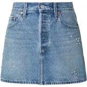 Levi's Falda 'Icon Skirt' azul denim / plata