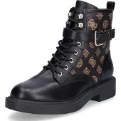 GUESS para mujer. FLFFEIELE10 Botines Fellini negro (37), 3 a 5cm, Cremallera, Casual, outlet 2026.