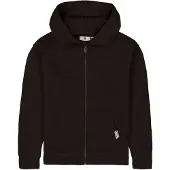 Garcia Sudadera con cremallera marrón oscuro