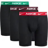 Nike Underwear Calzoncillo boxer antracita / verde / rojo / blanco