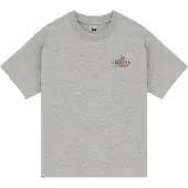 We fashion Camiseta gris moteado / rojo / negro