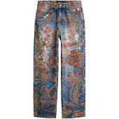 Desigual , Pantalón Vaquero Estampado regular, Hombre, Algodon, Azul, 32