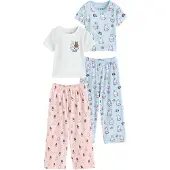 Next Pijama azul claro / marrón / rosa / blanco