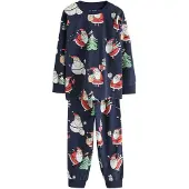 Next Pijama navy / verde / rojo / blanco