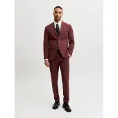 Jack & Jones Premium Traje 'JPRBLAFRANCO' marrón rojizo
