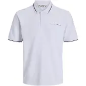 Jack & Jones Camiseta 'JCOFUSION' negro / blanco