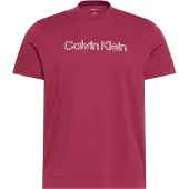 Calvin Klein Camiseta borgoña / blanco
