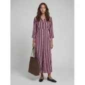 JJ REBEL Vestido camisero 'JREBWISA' lila oscuro / altrosa