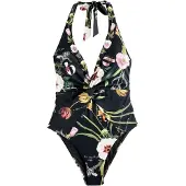 Ted Baker Traje de baño crema / miel / pino / negro