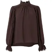 Marc Cain Blusa marrón oscuro