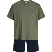 Jack & Jones Pijama corto 'JACEVEREST' navy / caña