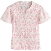 Next Blusa rosa claro / blanco