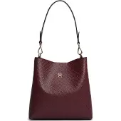 Tommy Hilfiger Bolso de hombro 'MONO' rojo vino